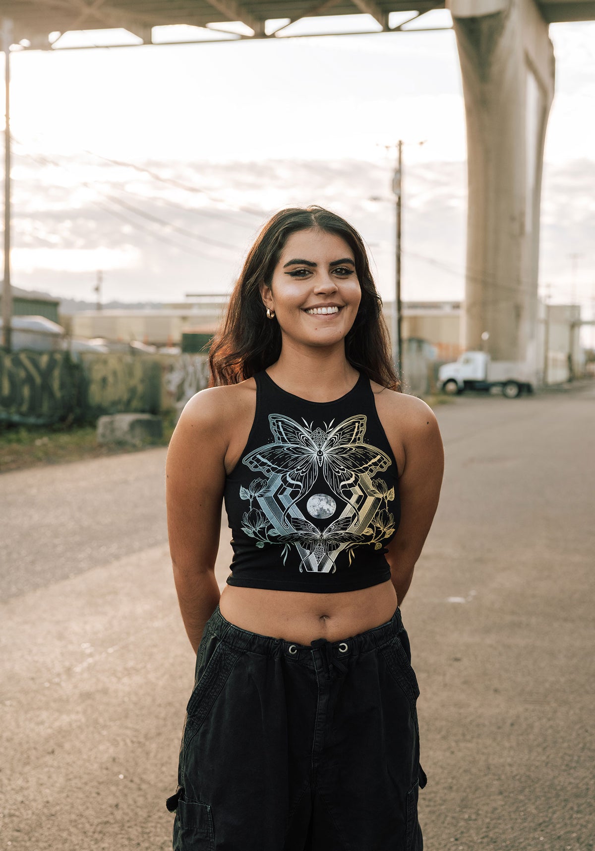 Alex Moon Remix Crop Top