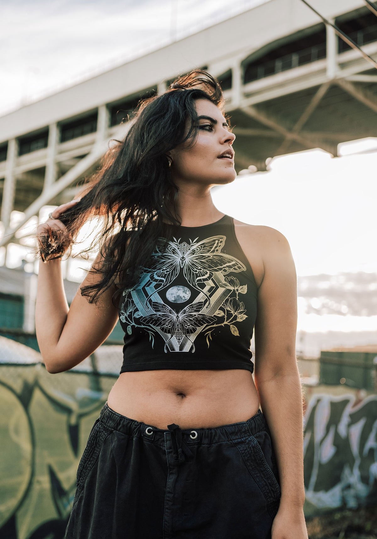 Alex Moon Remix Crop Top