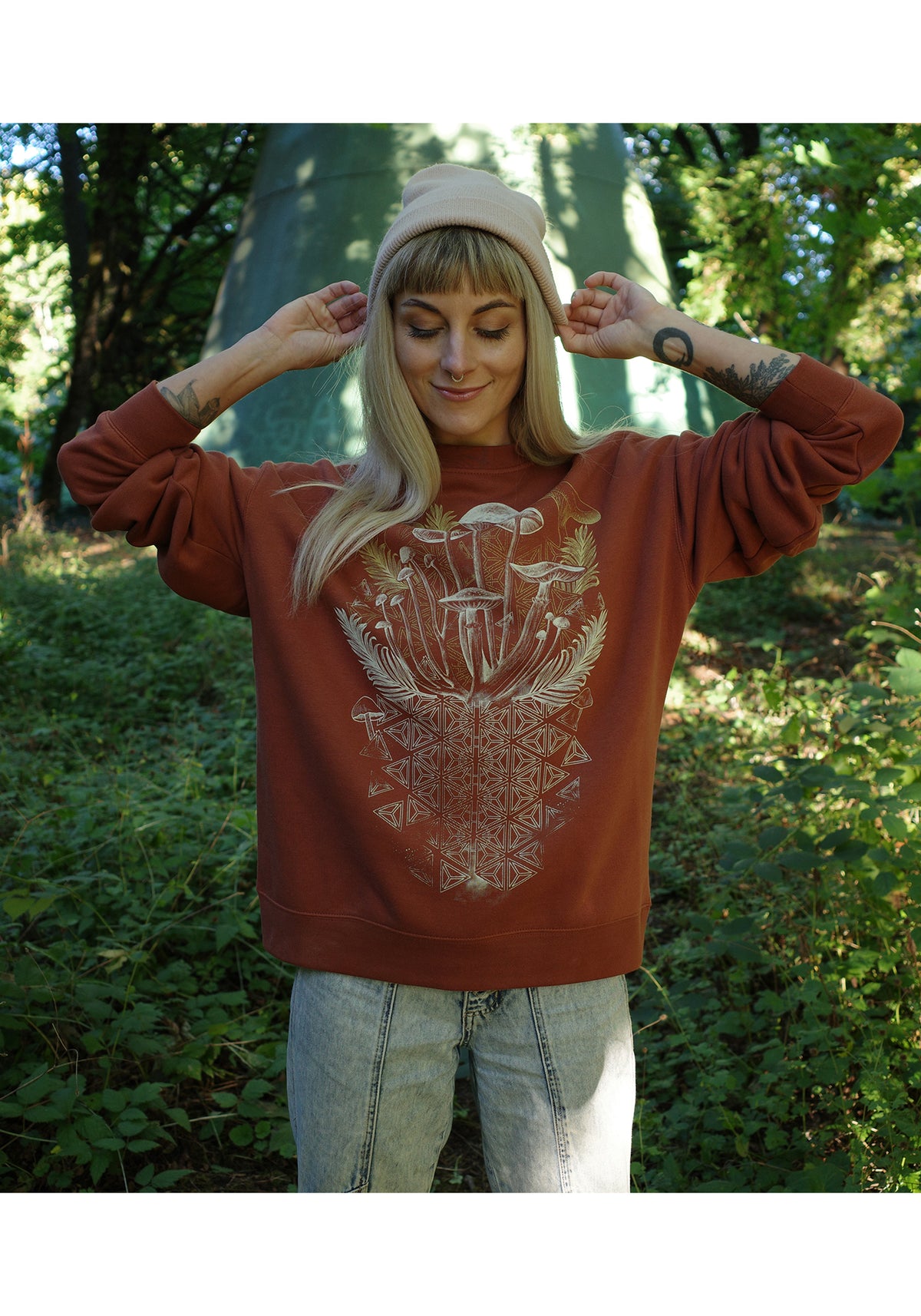 Mycelial Bloom Sweatshirt