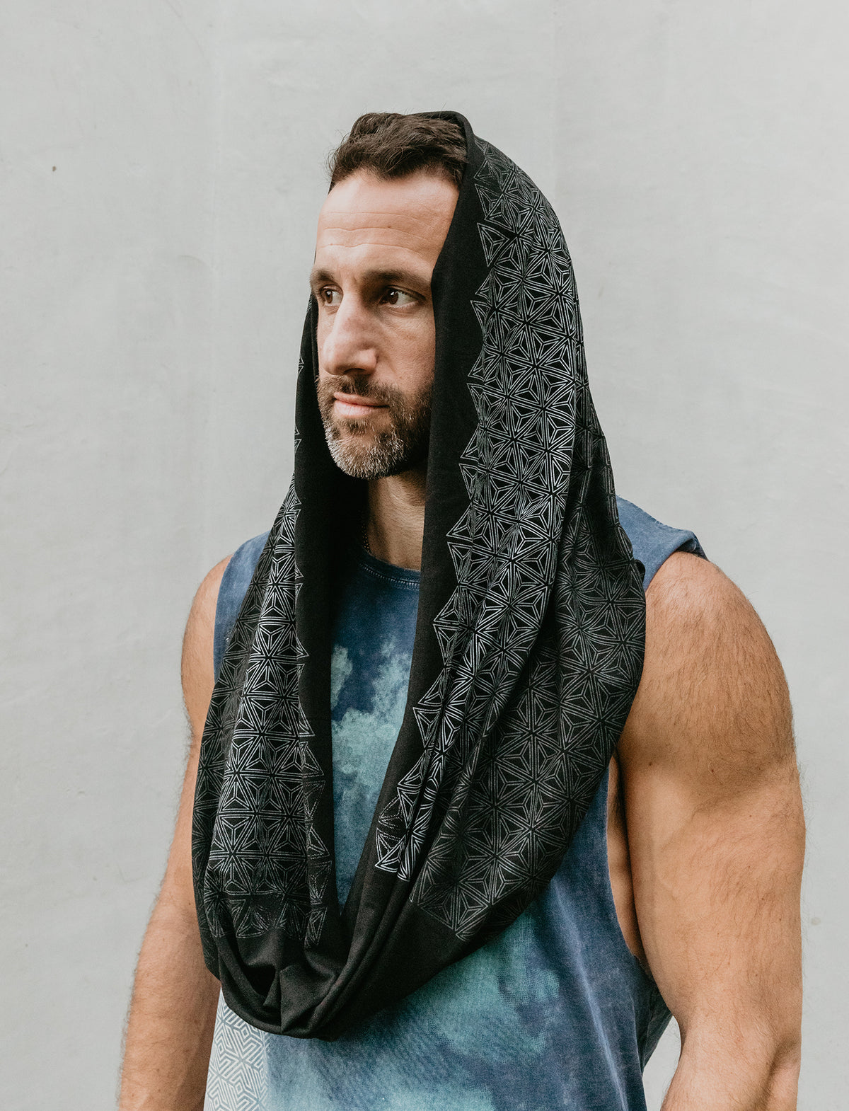 Fade 2 Black Infinity Scarf