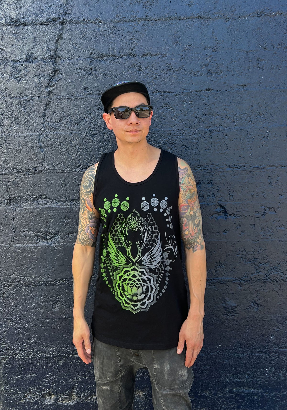 Lotus World Tank Top