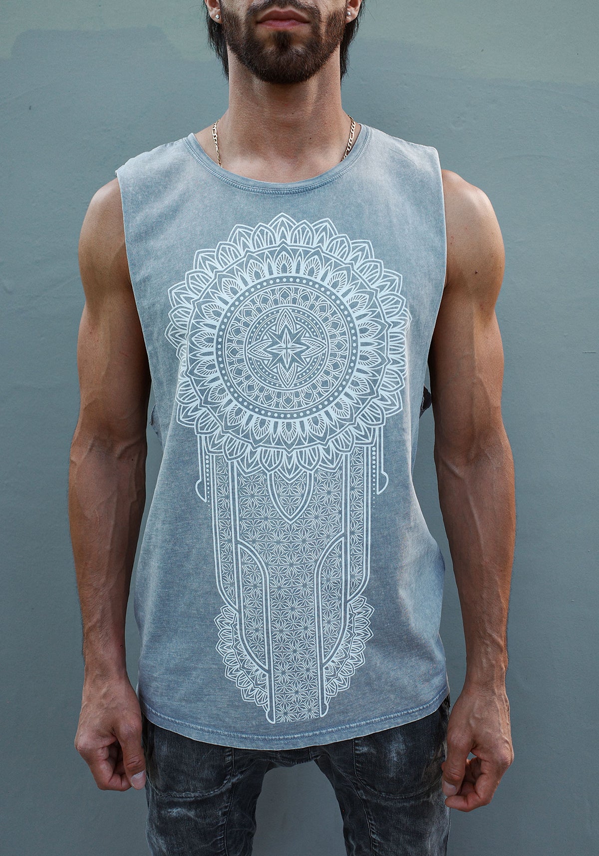 Mandala Medallion Tank Top
