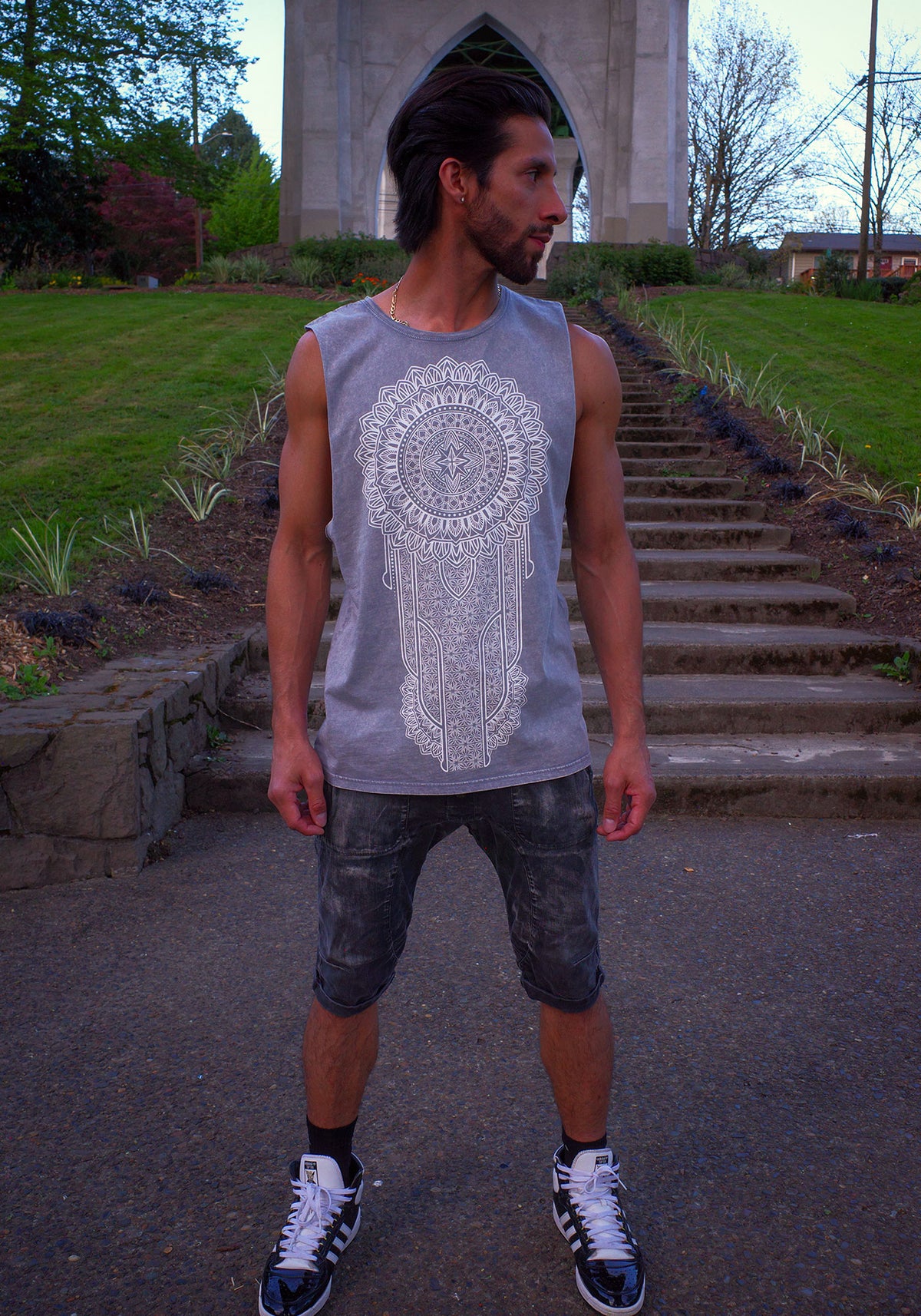 Mandala Medallion Tank Top