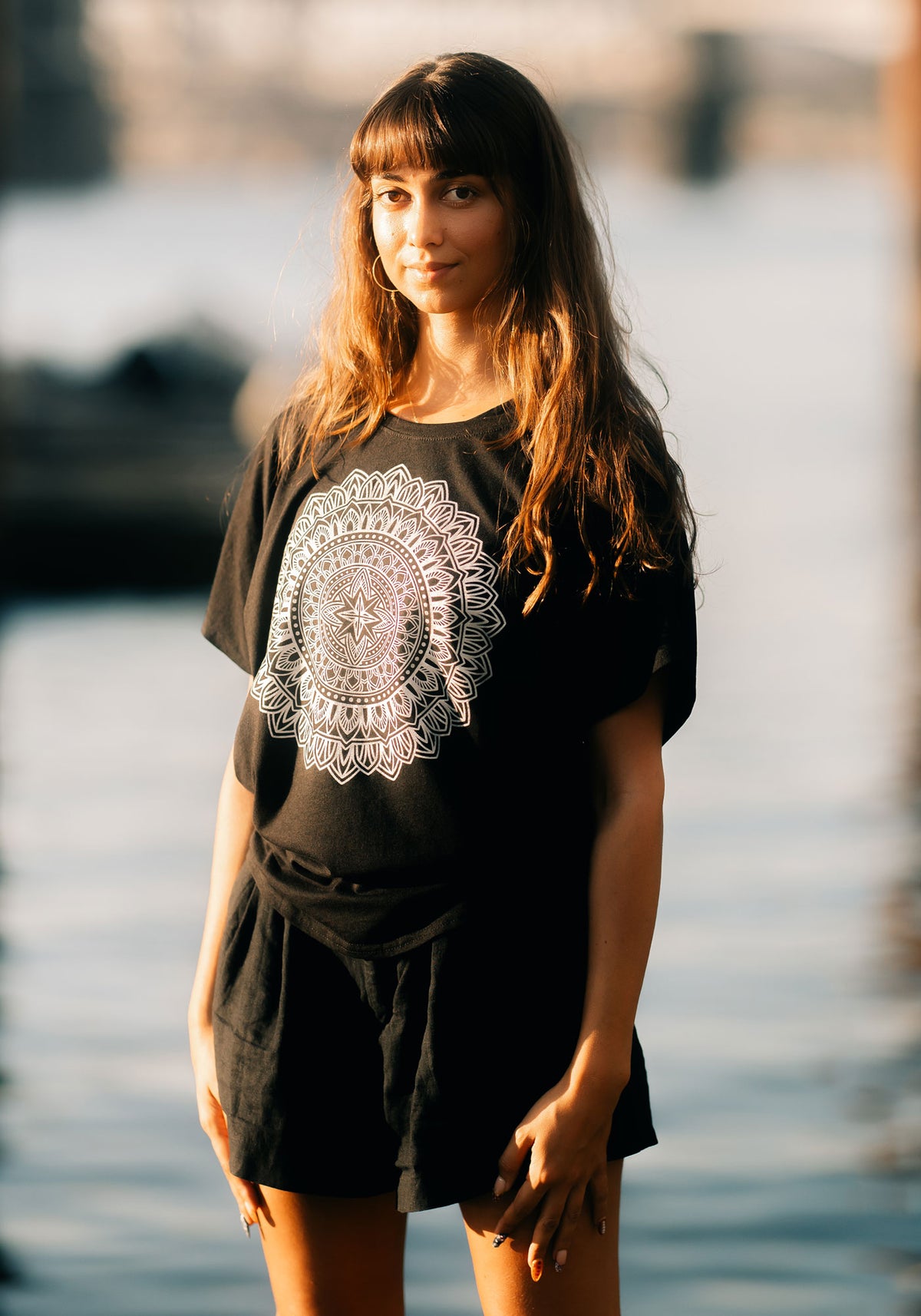 Just Mandala Bamboo Poncho