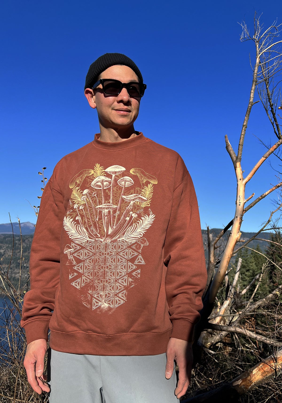 Mycelial Bloom Sweatshirt