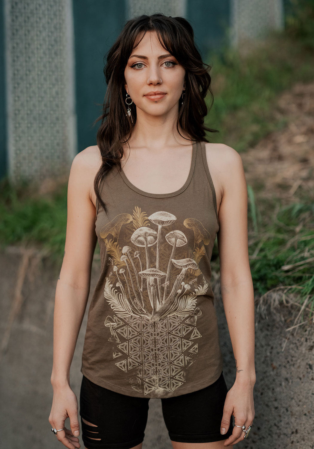 Mycelial Bloom Women's Tank Top