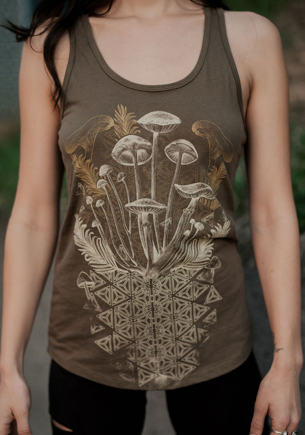 Mycelial Bloom Women&#39;s Tank Top
