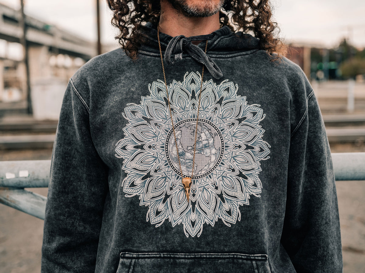 One Earth Mineral Wash Hoodie