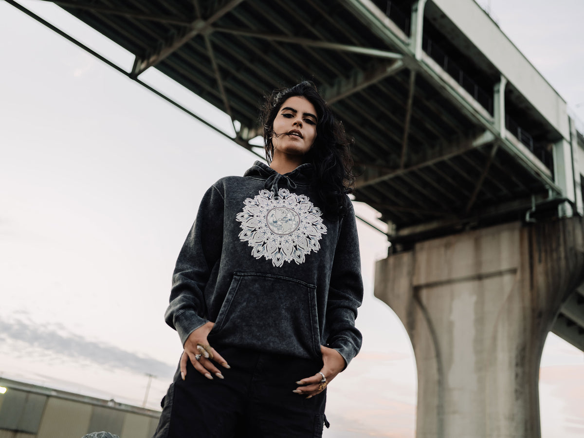 One Earth Mineral Wash Hoodie