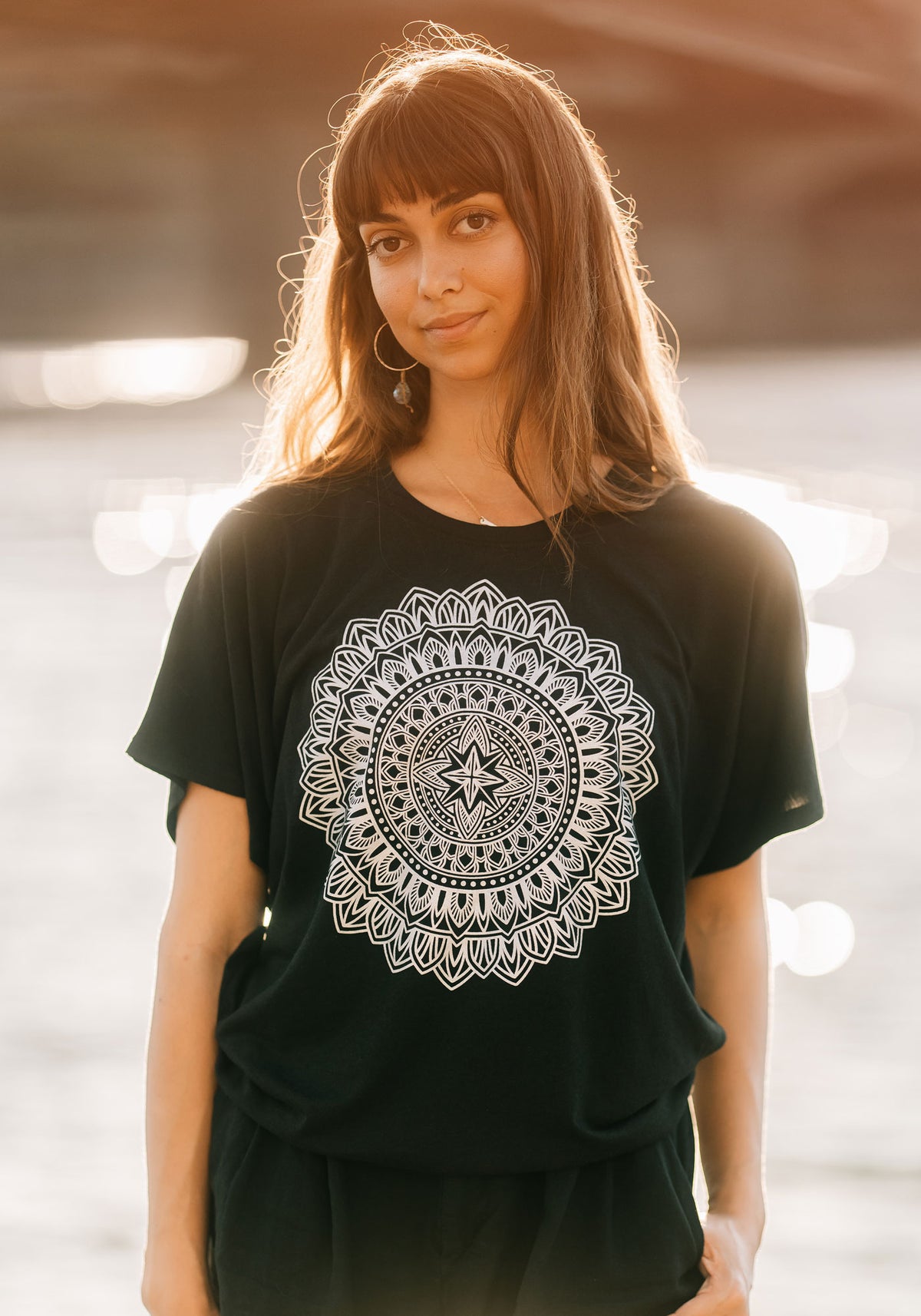 Just Mandala Bamboo Poncho