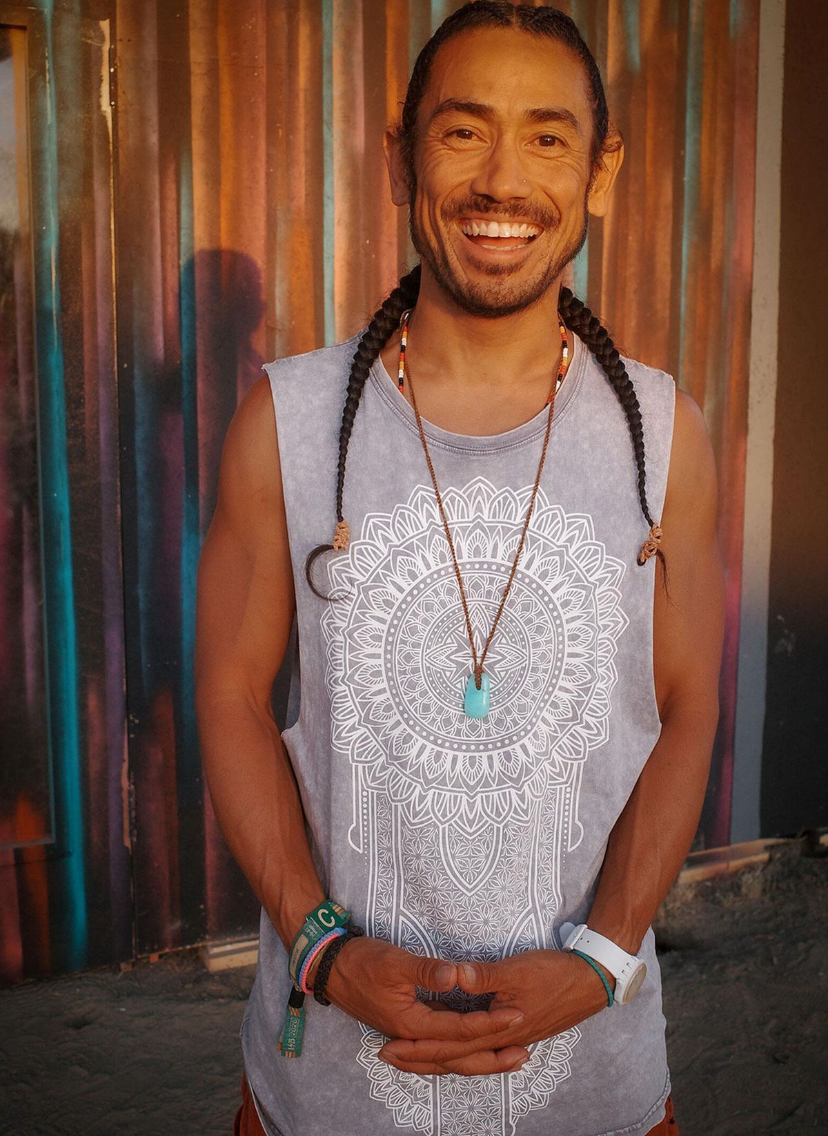 Mandala Medallion Tank Top