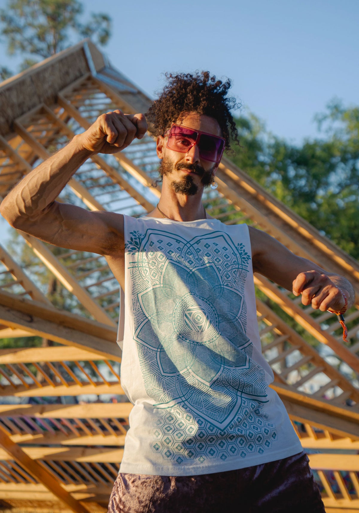 Superbloom Sleeveless Shirt