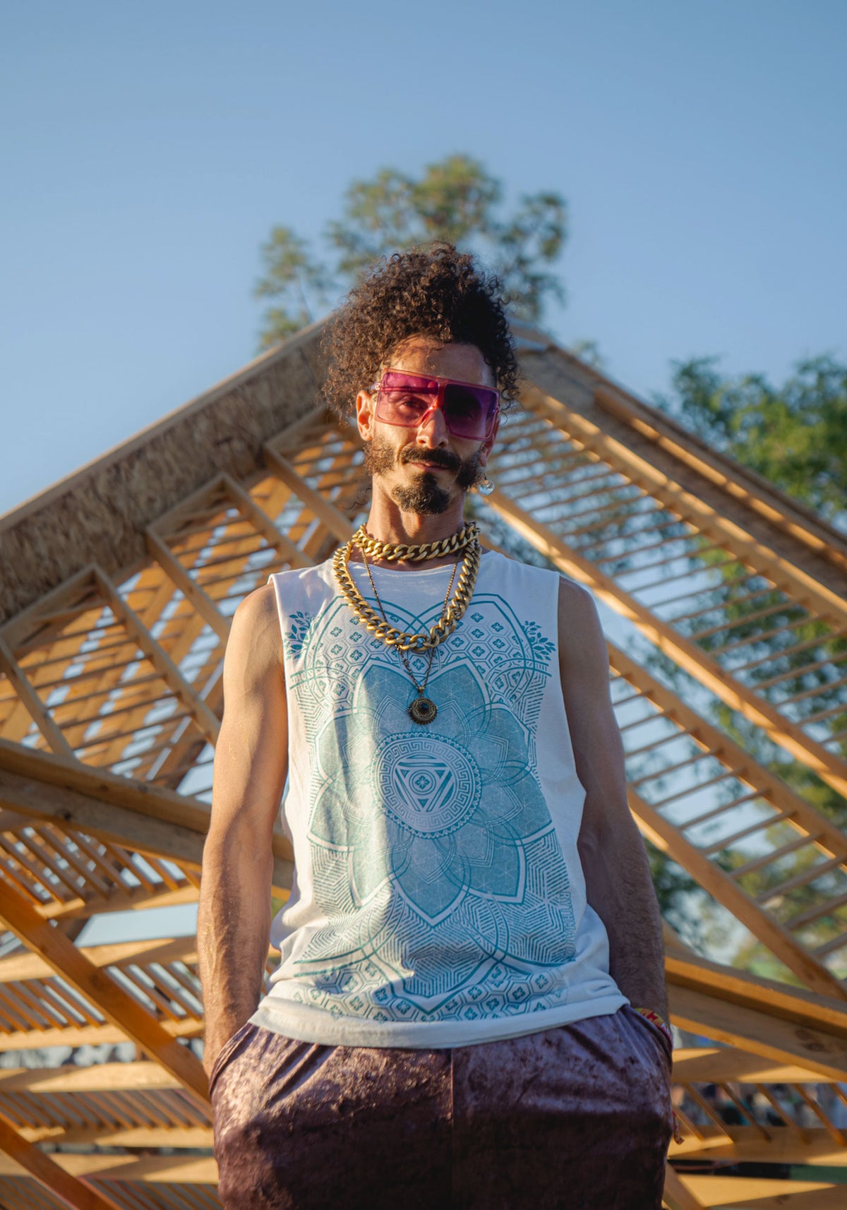 Superbloom Sleeveless Shirt