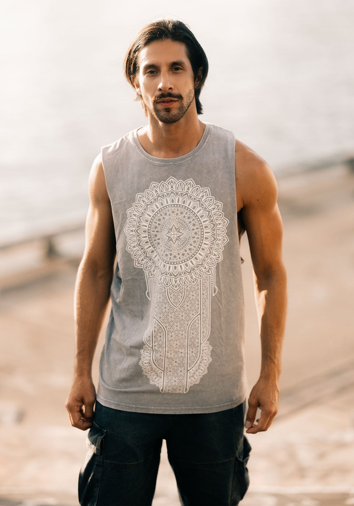 Mandala Medallion Tank Top