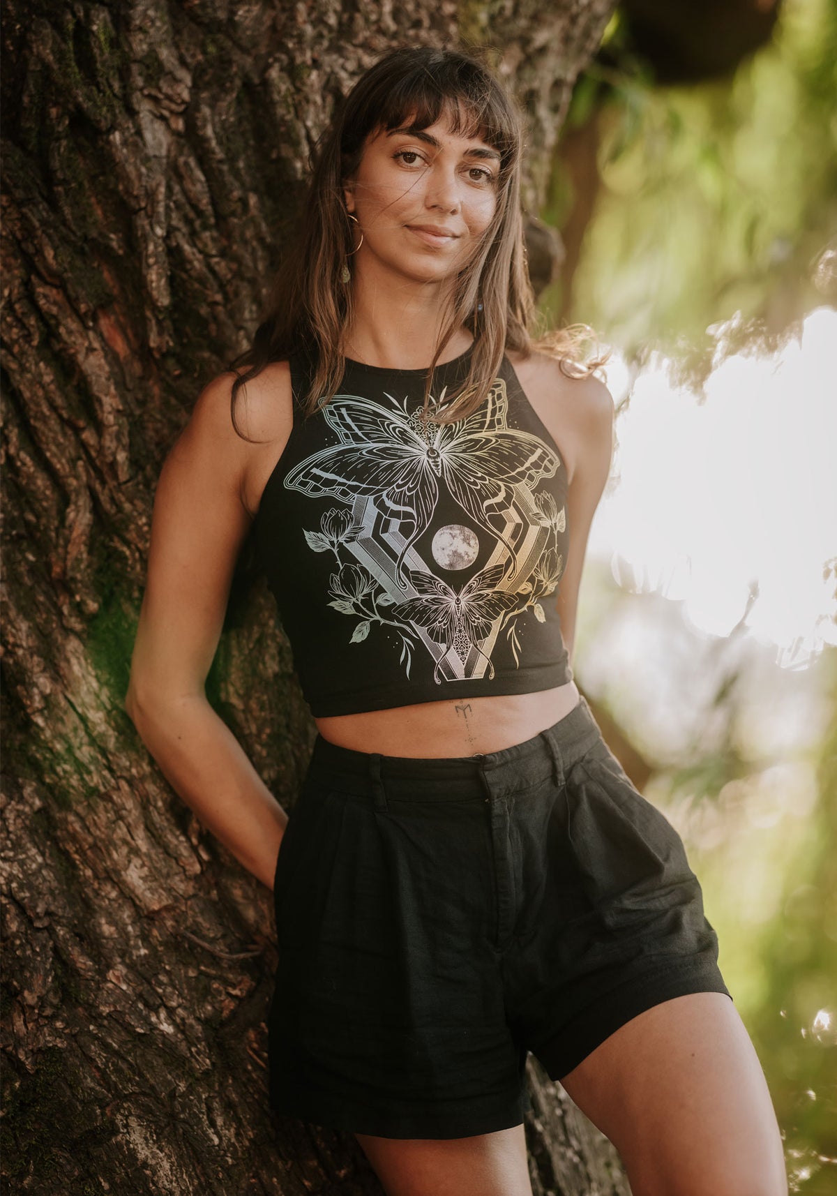 Alex Moon Remix Crop Top