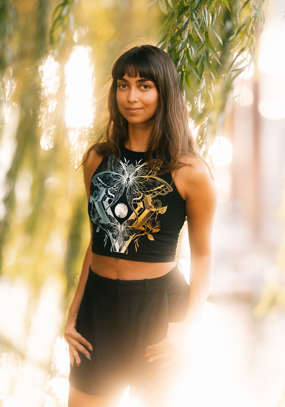Alex Moon Remix Crop Top