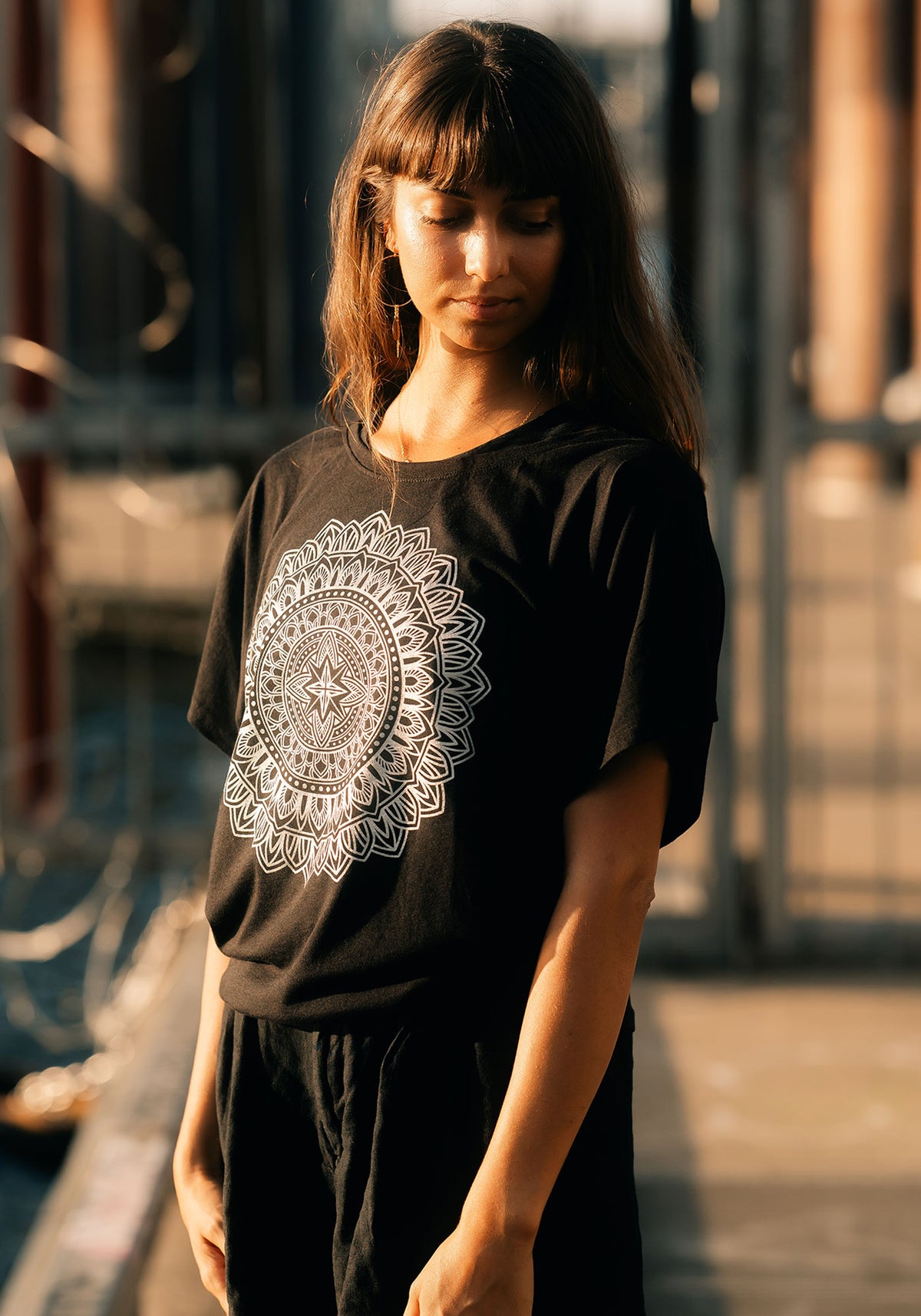 Just Mandala Bamboo Poncho