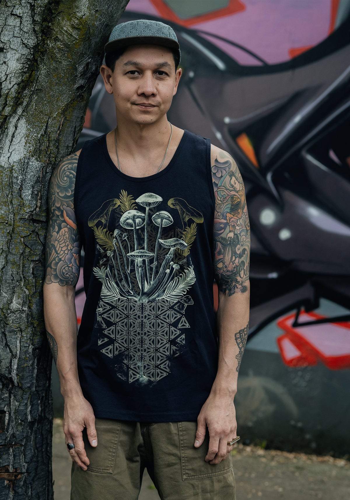 Mycelial Bloom Tank Top