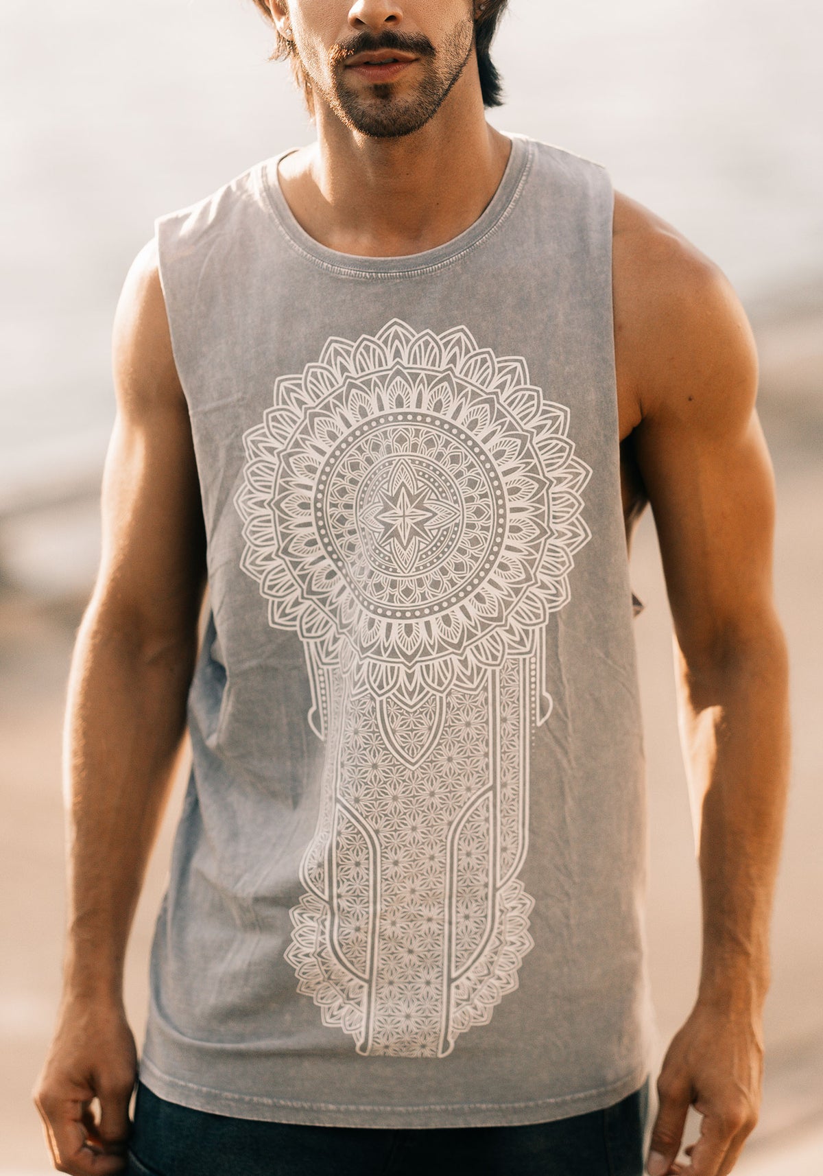 Mandala Medallion Tank Top