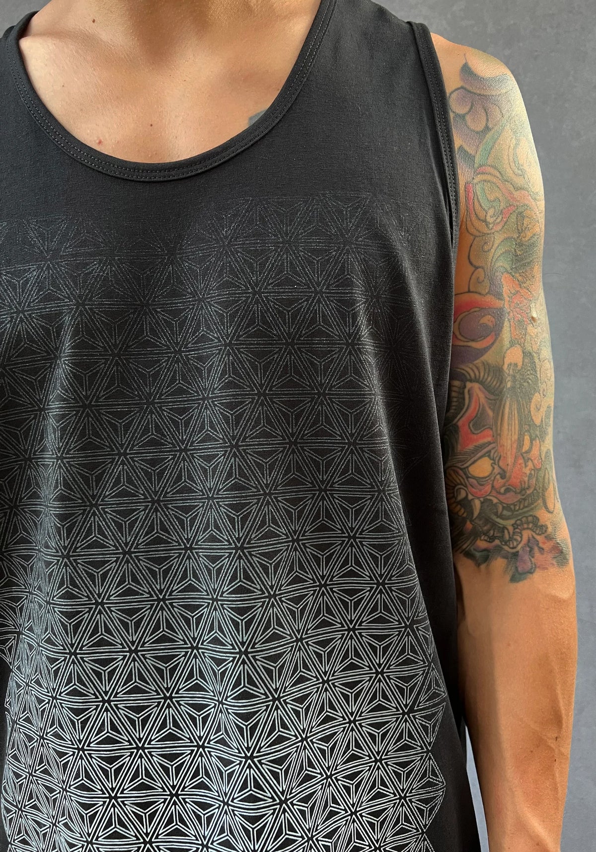 Fade 2 Black Tank Top