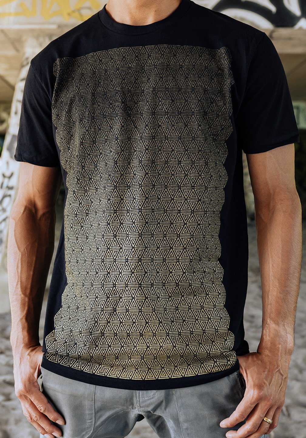 Texture Shirt (Gold)