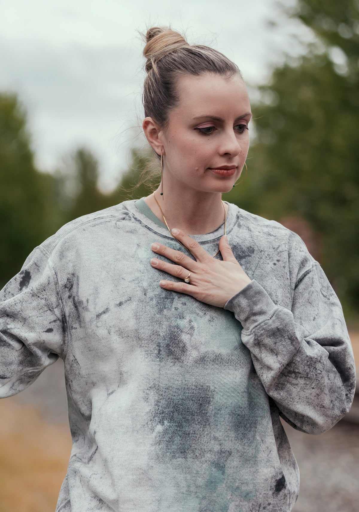 Winter Camo Sweatshirt